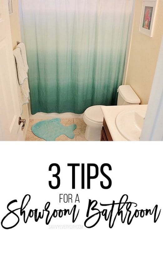 3 Tips For a Showroom Bathroom