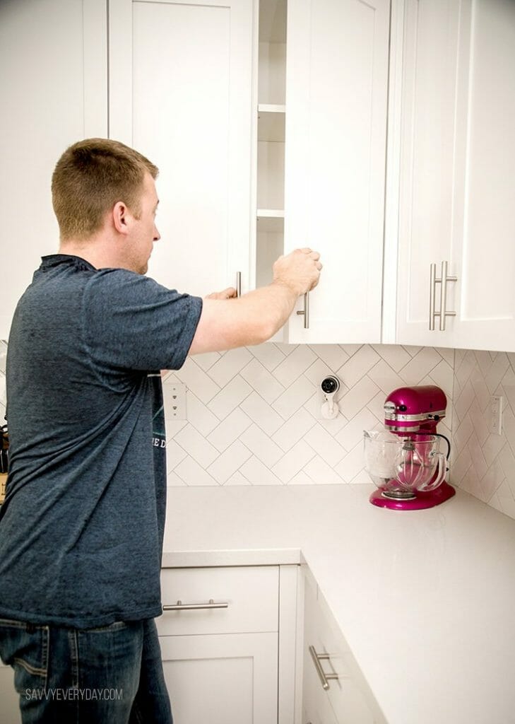 Nest Cam in kitchen