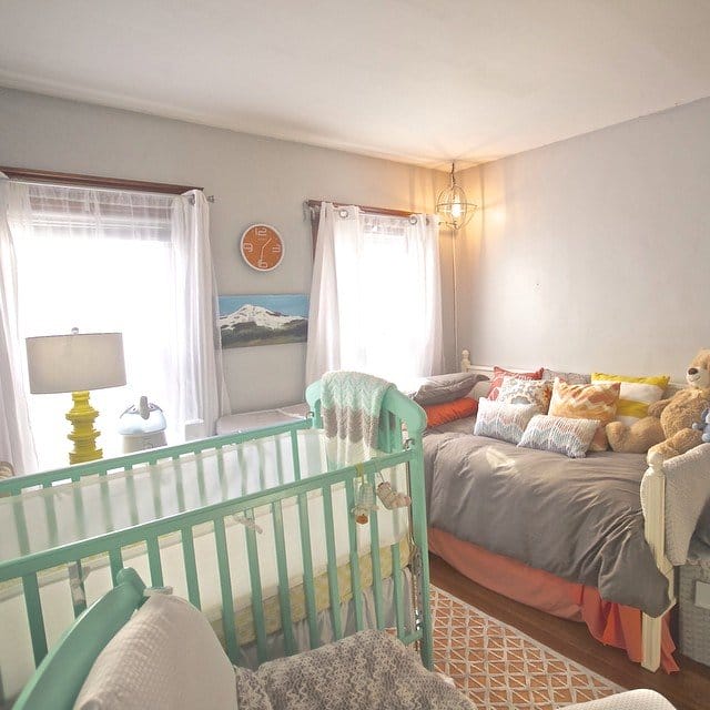 Liz Dean shared nursery room