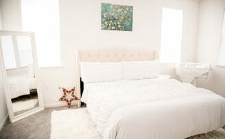 bright family bedroom