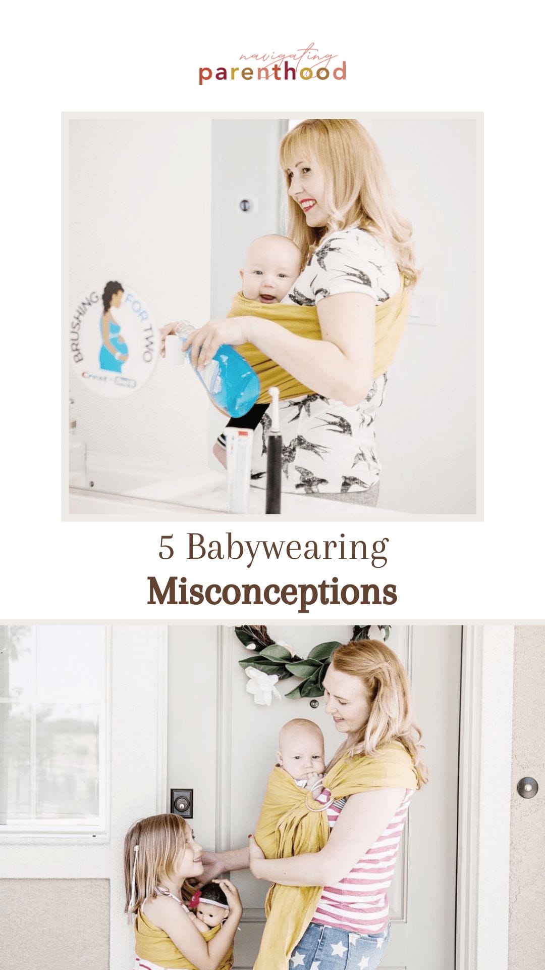 babywearing misconceptions