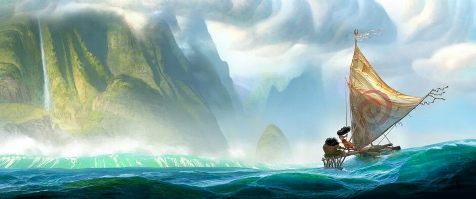 From Walt Disney Animation Studios comes "Moana," a sweeping, CG-animated comedy-adventure about a spirited teenager on an impossible mission to fulfill her ancestors' quest. Disney. All Rights Reserved.