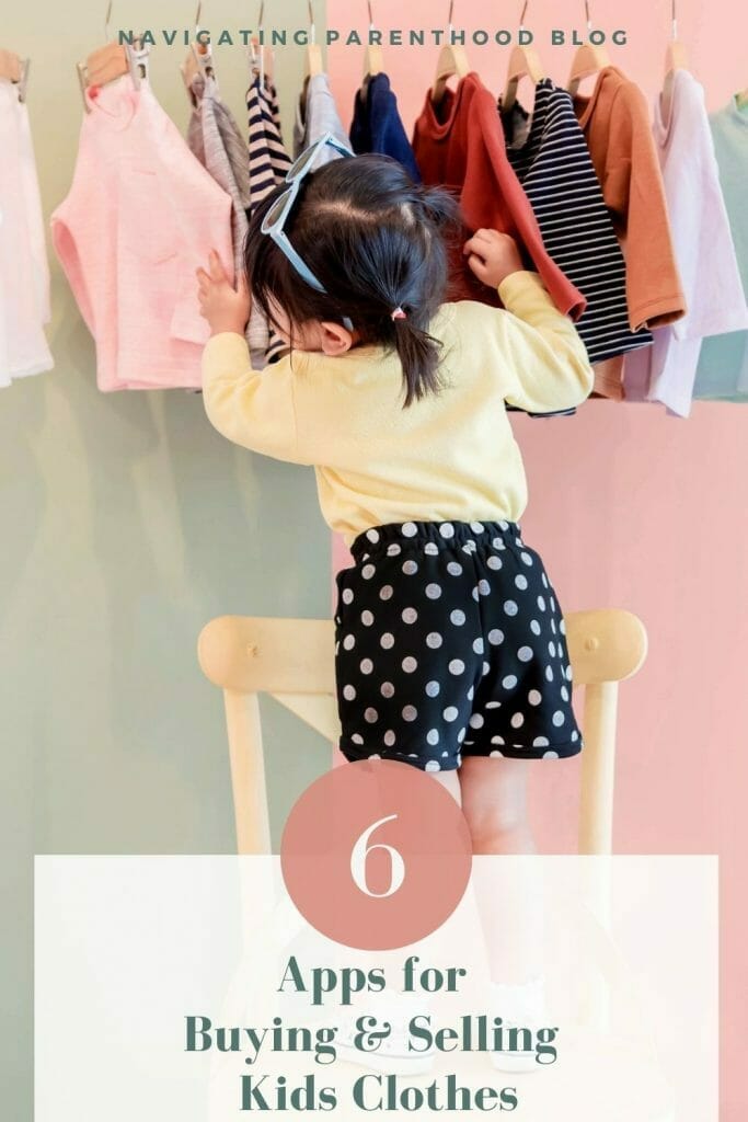 Remember when garage sales were the only way to get money for great outgrown items? Check out these great free apps for selling kids' clothes!