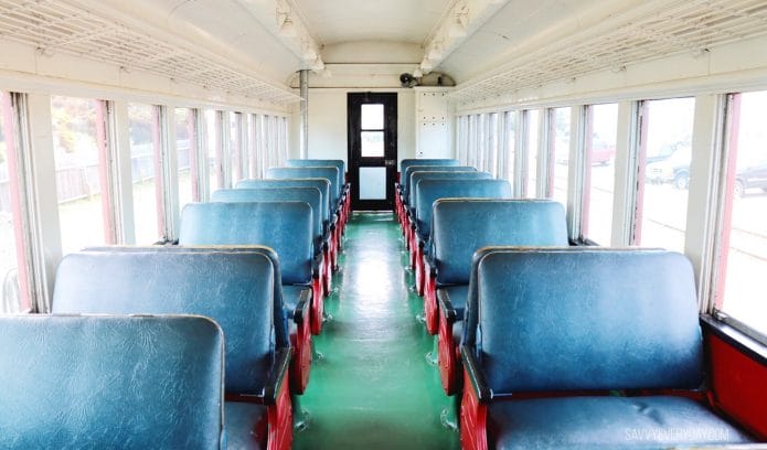 skunk train seats