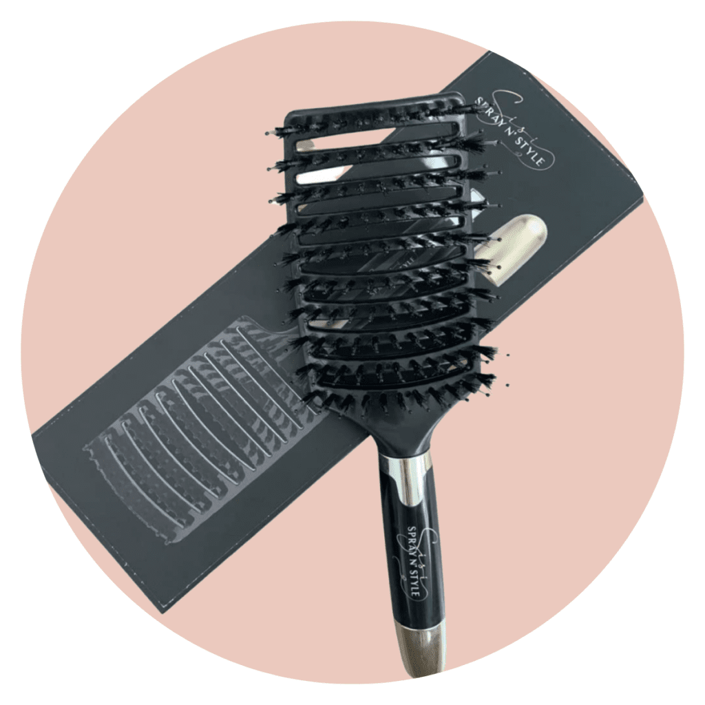 Sisi Spray n' Style hairbrush