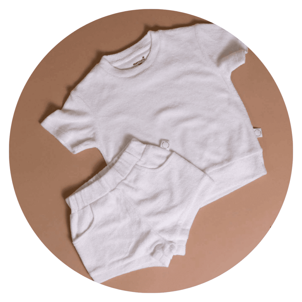 Mercurii Baby cotton terry preschooler set