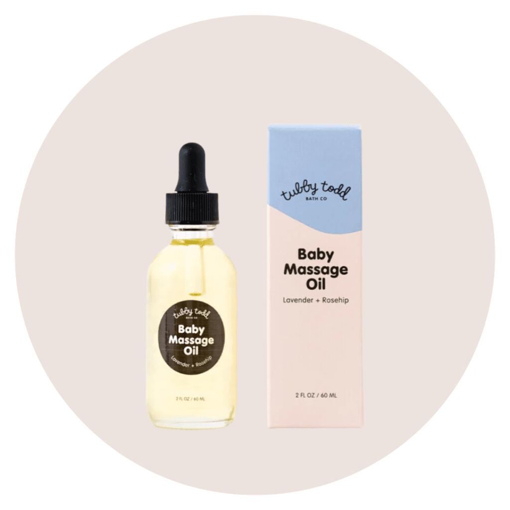 tubby todd baby massage oil